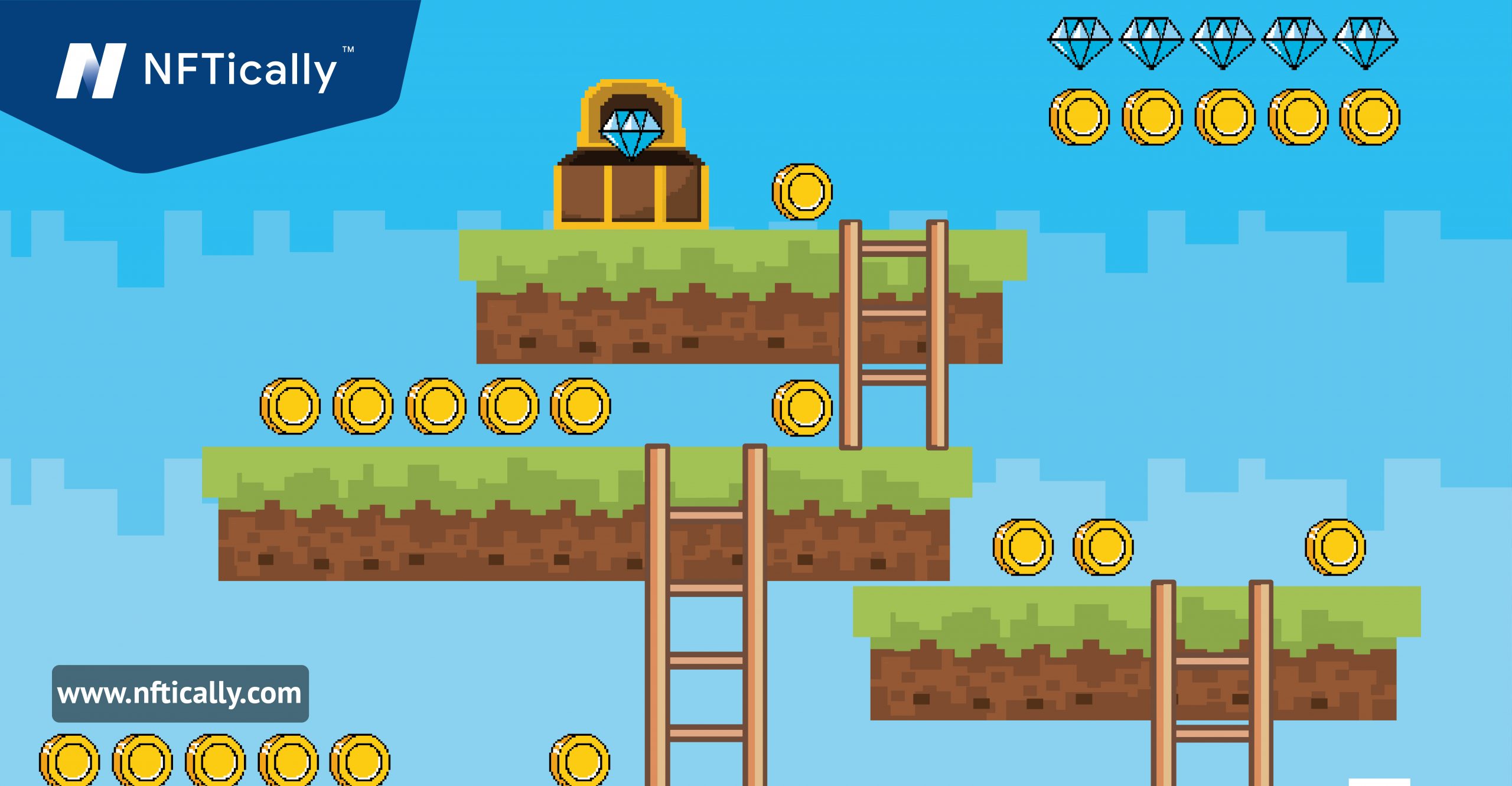 First Play-To-Earn NFT Web-Based Game on the Blockchain